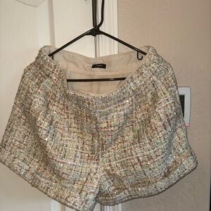 Express Women's Tweed Shorts - Multicolor
